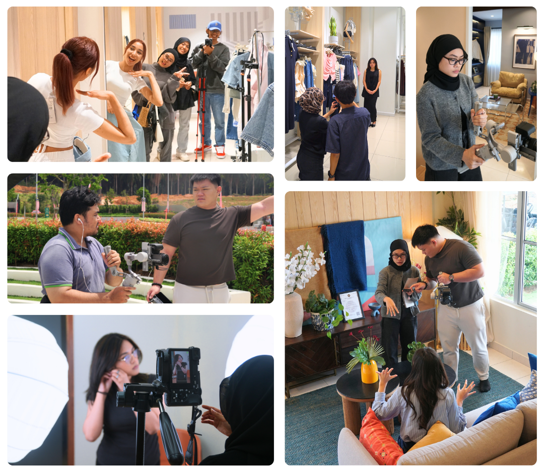 Content production behind the scenes
